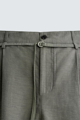 BERMUDA BAGGY FIT ESTAMPADO PAISLEY / Azul claro - Zara фото 10