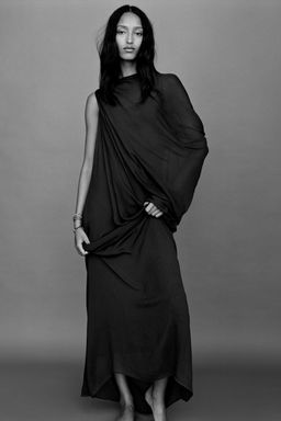 LIMITED EDITION MULTI-POSITION CAPE COMBINATION LONG DRESS - Zara фото 9