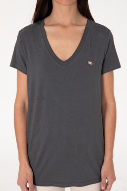 Kad_n Antrasit Basic Ti__rt Sepette S_rpriz _ndirim - U.s. polo assn фото 6