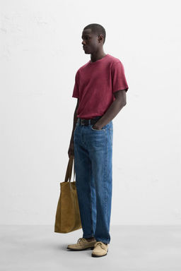 WASHED REGULAR FIT T-SHIRT - Zara фото 12
