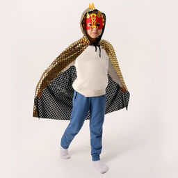Карнавальный набор «Золотой дракон», плащ и маска