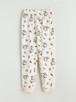 Hello Kitty Bask?l? K?z ?ocuk Pijama Alt?
