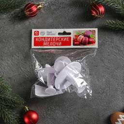 Набор плунжеров кондитерских Доляна «Снежинка большая», 3 шт, цвет МИКС