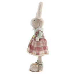 Фигурка декоративная "Зайка", L13 W10 H42 см