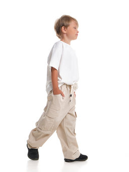 Брюки карго для мальчика 33-72073 бежевый - Mini maxi фото 15