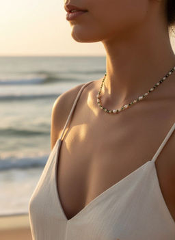 Чокер из натуральных камней