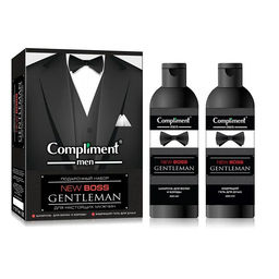 М набор Тимекс "Compliment" men NEW BOSS №1770-2 Gentleman (Шампунь 250мл+Гель/душ 250мл).10 /919463