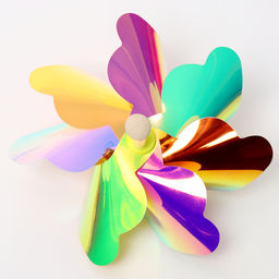 Ветерок Цветочек на деревянной палочке - Simaland фото 2