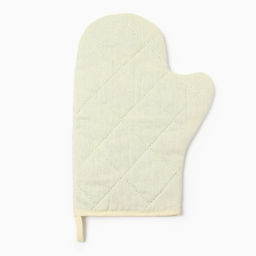 Варежка-прихватка Доляна Зайчата 20х28 см, 35% хл, 65% пэ, ватин 250 г/м2  фото 8