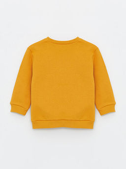 Bisiklet Yaka Y?lba?? Temal? Uzun Kollu Erkek Bebek Sweatshirt - Waikiki фото 2
