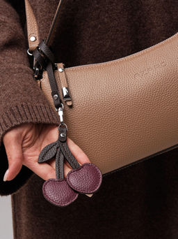 Сумка багет Azaro 31200 коричневый капучино