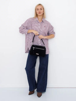 Сумка 1025CF black Polina&Eiterou