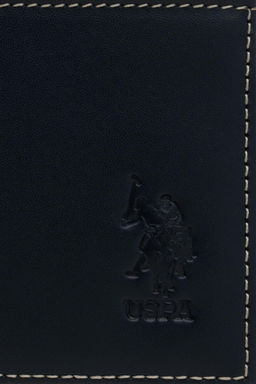 Мужской темно-синий кошелек - U.s. polo assn фото 7