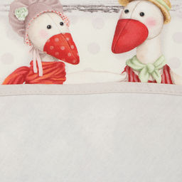 Скатерть Этель Пасхальные Тильды d=215 см, 100% хл, саржа 190 гр/м2  фото 4