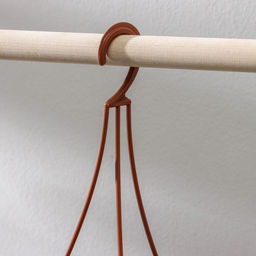 Кашпо для цветов подвесное «Джулия», 3.5 л, пластик, коричневое