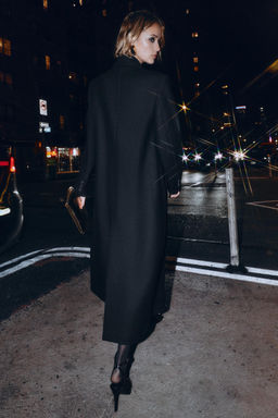 LONG DOUBLE-BREASTED COAT - Zara фото 4