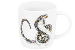 Кружка 380 мл 12,5*9*9,3 см Змея, NEW BONE CHINA - Elan gallery фото 4