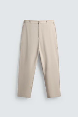 PANTAL?N REGULAR FIT CONFORT / Beige - Zara фото 6