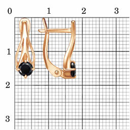 СЕРЬГИ 33815065-1 - Красная пресня фото 2