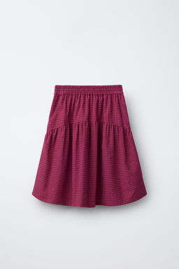 CHECK MIDI SKIRT - Zara фото 2