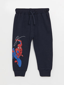 Beli Lastikli Spiderman Bask?l? Erkek Bebek E?ofman Alt
