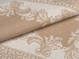 07с-39ЯК 50*70 Полотенце "Акантус" цв. теплый бежевый