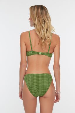 TRENDYOLMILLA Siyah-Beyaz Ucgen Bikini Ustu TBESS21BU0141 фото 6