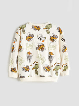 Bisiklet Yaka Erkek ?ocuk Sweatshirt