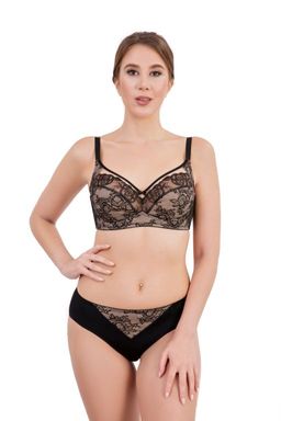 Бюстгальтер Milavitsa 128010 лесной орех/нюд  фото 7