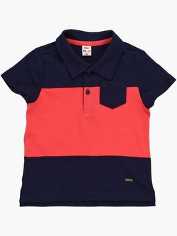 Футболка-поло UD 1701 коралловый - Mini maxi фото 3