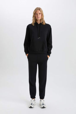Kal?n Jogger Esofman Alt? Beli Pacas? Lastikli Bagc?kl? Basic Duz Cepli - Defacto фото 2