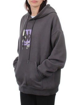 2310PG-19901 GRAY Толстовка женская (100% хлопок) - Fashion фото 5