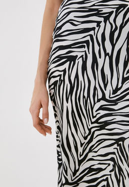 Юбка с анималистичным принтом - Incity фото 6
