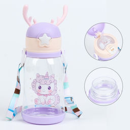 Бутылка для воды, 600 мл, «Единорог»