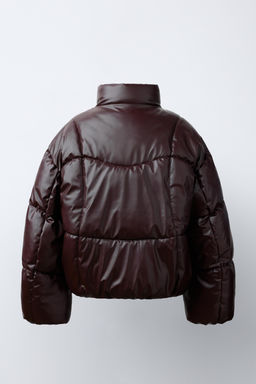 CAZADORA ACOLCHADA BRILLO WATER REPELLENT / Marr?n - Zara фото 5