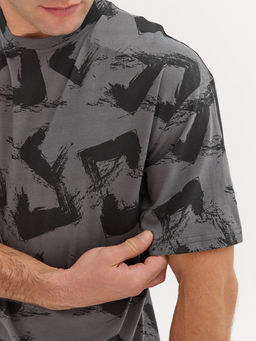 CHILLEASY 320004С-29 Футболка мужская, Антрацит