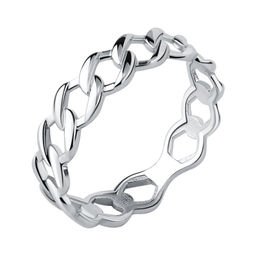 Кольцо из серебра без вставки, Л-11847
