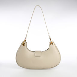 Сумка женская багет на молнии, цвет молочный - Textura фото 2