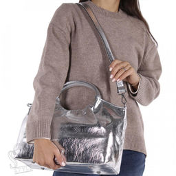 Сумка женская 51106 silver Velina Fabbiano-Safenta в Новосибирске  фото 2
