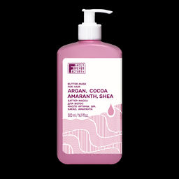 Family Forever Hair Pure Boom Маска-баттер для волос Масло арганы, ши, какао, амаранта 500мл