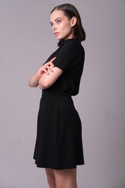 Юбка 121.060021/черный - Seven senses фото 2