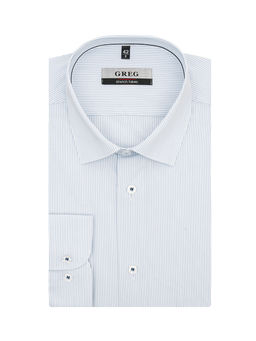 Сорочка мужская длинный рукав GREG 121/237/0373/Z/1p STRETCH  фото 2