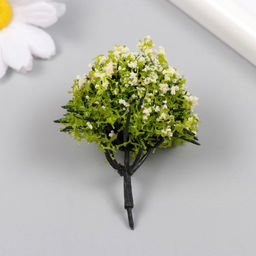 Цена за 2 шт. Искусственное растение для творчества пластик «Цветущая яблоня», 6 см