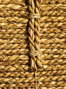 Сумка плетёная из сиграсса, 40×15×40 см