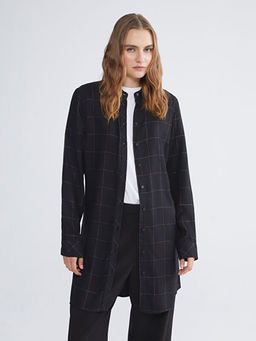 Ekose Kad?n G?mlek Tunik