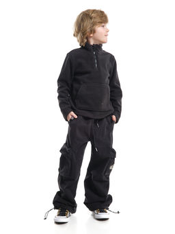 Толстовка UD 7763 черный - Mini maxi фото 4
