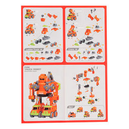 Конструктор винтовой Робот пожарный, 5 в 1 - Simaland фото 20