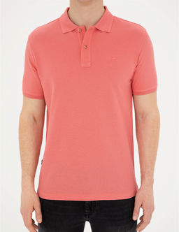 Pembe Slim Fit Basic Ti__rt
