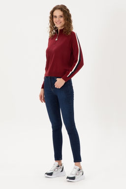 Женские темно-синие джинсовые брюки Неожиданная скидка в корзине - U.s. polo assn фото 3