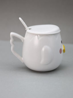 Кружка Cutie duckling, serious, white (400 ml)